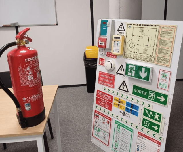 Formation incendie réussie !